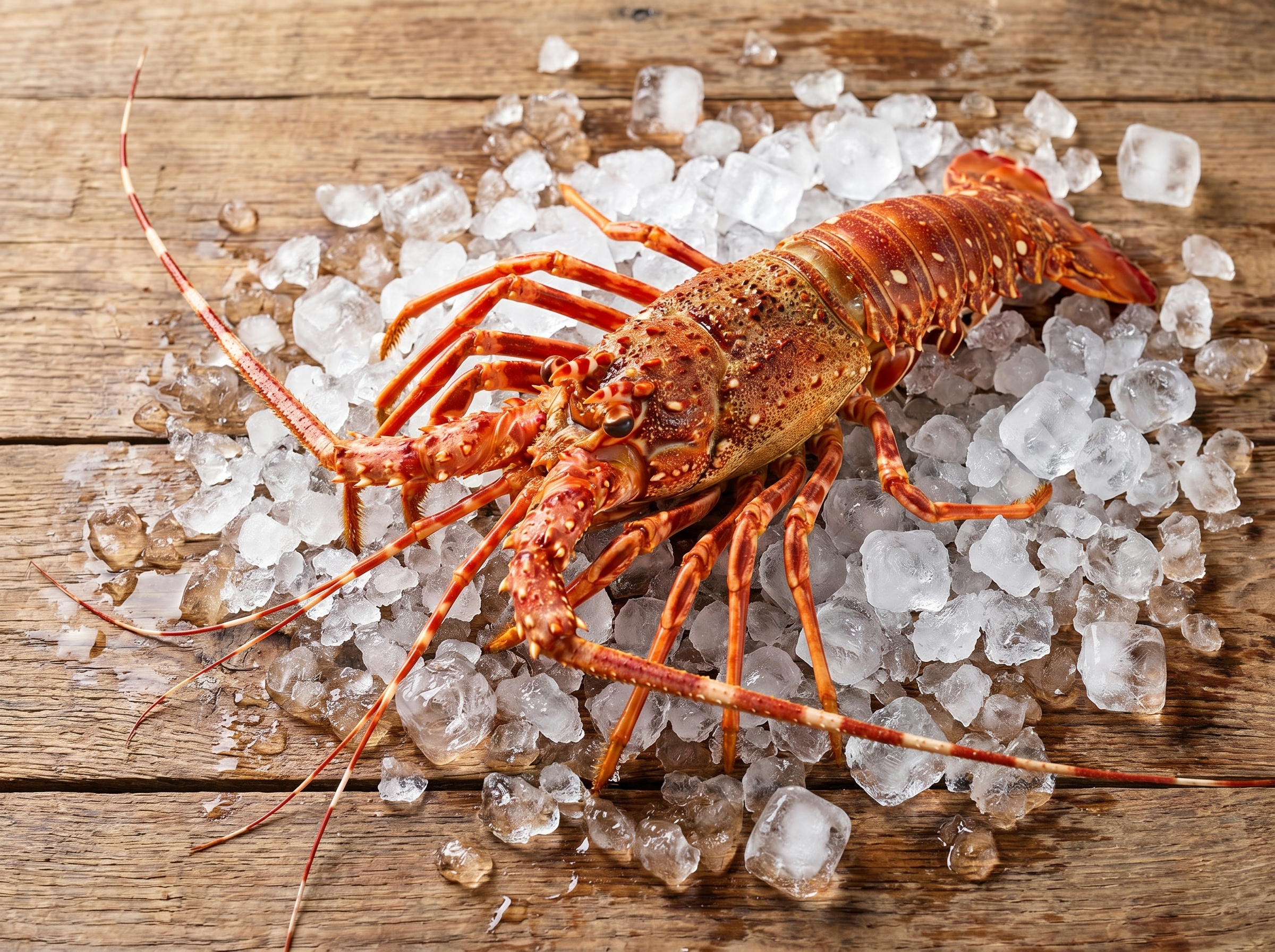 Palinurus mauritanicus - Pink spiny lobster from Mauritanian Atlantic waters